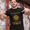 Aham Brahmasmi Black Cotton Tshirt for Men (Sacred games)