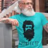 Perfect Beardo Sky Blue Pure Cotton Tshirt For Men