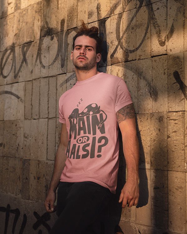 Main or Alsi Boys Animated Pure Cotton Tshirt for Men Pink