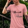 Aawaaz Neeche Pure Cotton Tshirt for Men Pink