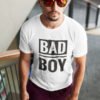 Bad Boy Pure Cotton Tshirt for Men White