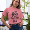 Haq Se Single Hu Pure Cotton Tshirt for Women Pink