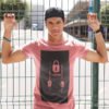 Locked Behind Bars Pure Cotton Tshirt for Men Pink