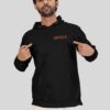 Devils Graphic Black Hoodie for Men | Premium Fleece 300 GSM Pullover Hoodie | Streetwear Winter Hoodie By Giftspeaks