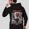Devils Graphic Black Hoodie for Men | Premium Fleece 300 GSM Pullover Hoodie | Streetwear Winter Hoodie By Giftspeaks