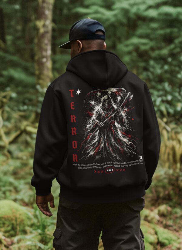 DVo9pVS_12QAYVNCNU_2026-01-30_2.jpg Ares Warrior Graphic Black Hoodie for Men | Premium Fleece Streetwear Hoodie with Back Print | Winter Fashion Hoodie | By Giftspeaks