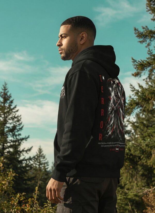 DVo9pVS_2HPKI5TKEV_2026-01-30_4.jpg Ares Warrior Graphic Black Hoodie for Men | Premium Fleece Streetwear Hoodie with Back Print | Winter Fashion Hoodie | By Giftspeaks