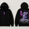 Anime Samurai Graphic Black Hoodie for Men | Japanese Streetwear Ninja Print Hoodie | Premium Fleece 300 GSM Winter Pullover Hoodie for Casual & Urban Wear By Giftspeaks