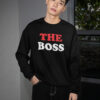 WCSB_The_Boss_1768372134226_w4d1839rwi0gor6.jpg The Boss & The Real Boss Couple Sweatshirt – Matching Black Couple Upper | Unisex Fleece Sweatshirt for Couples