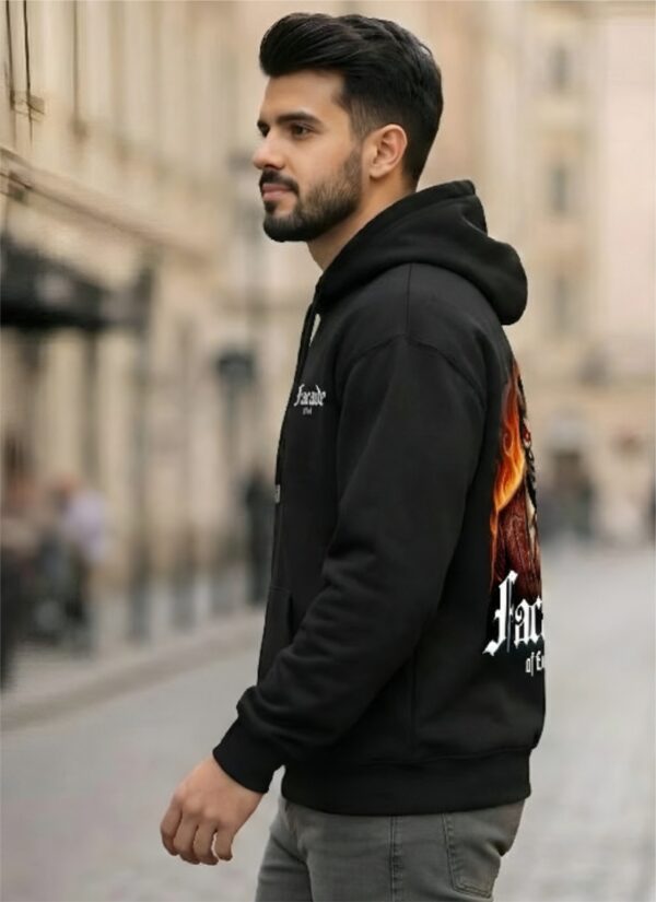 WMFHB_Facade_of_evil_1768043691428_9dp4smkjnjyx0ak.jpg Black Graphic Hoodie for Men | Facade of Evil Devil Back Print Hoodie | Trendy Street Style Winter Wear for Boys | Printed Hoodie for Daily Use and Gifting | by giftspeaks