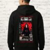 GiftSpeaks Itachi Uchiha Anime Printed Black Hoodie for Men | Premium Fleece Hoodie | Stylish Winter Wear