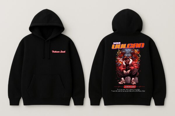WMFHB_Vulcan_Soul_1768043769196_fxevz2e7o1lkuzw.jpg Black Men’s Streetwear Hoodie – Vulcan Soul Fire Graphic Back Design | Fleece Cotton 300 GSM