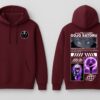 Anime Inspired Graphic Hoodie for Men | Premium Streetwear Back Print Hoodie | Oversized Casual Wear Hoodie by giftspeaks | Maroon
