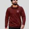 Men Trust God And Pray Printed Hoodie Maroon | Inspirational Quote Hoodie for Men | Streetwear Winter Hoodie | Fleece Fabric 300 GSM | Casual & Daily Wear Hoodie by Giftspeaks