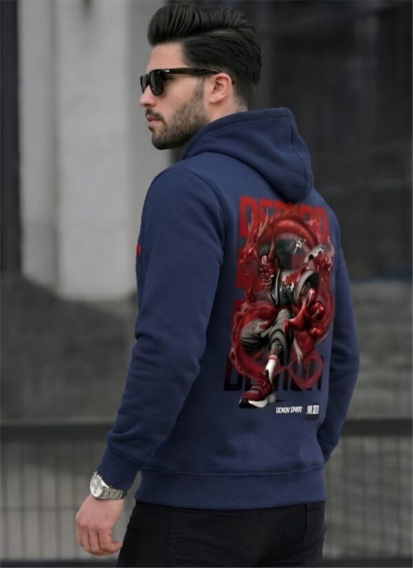 WMFHN_Demon_1768043761401_59jk9id1r53z5it.jpg Demon Spirit Graphic Hoodie for Men | Premium Streetwear Back Print Hoodie | Anime Style Casual Wear Hoodie by giftspeaks | Navy Blue