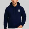 WMFHN_Mind_Life_1768043800903_kq03u42qj8l2wu5.jpg Mind Over Life Quote Graphic Hoodie for Men | Navy Blue Regular Fit Hoodie | Motivational Back Print | Fleece 300 GSM | Giftspeaks
