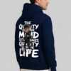 WMFHN_Mind_Life_1768043801002_rg66xu35u1u4mbm.jpg Mind Over Life Quote Graphic Hoodie for Men | Navy Blue Regular Fit Hoodie | Motivational Back Print | Fleece 300 GSM | Giftspeaks