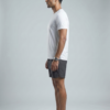Plain White Round Neck T-Shirt | 180 GSM Mesh Knit | 100% Polyester | Stretchable Sports Wear