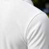 Plain White Polo T-Shirt | 180 GSM Polo Knit | 100% Polyester | Wrinkle Free Stretchable Sports Wear