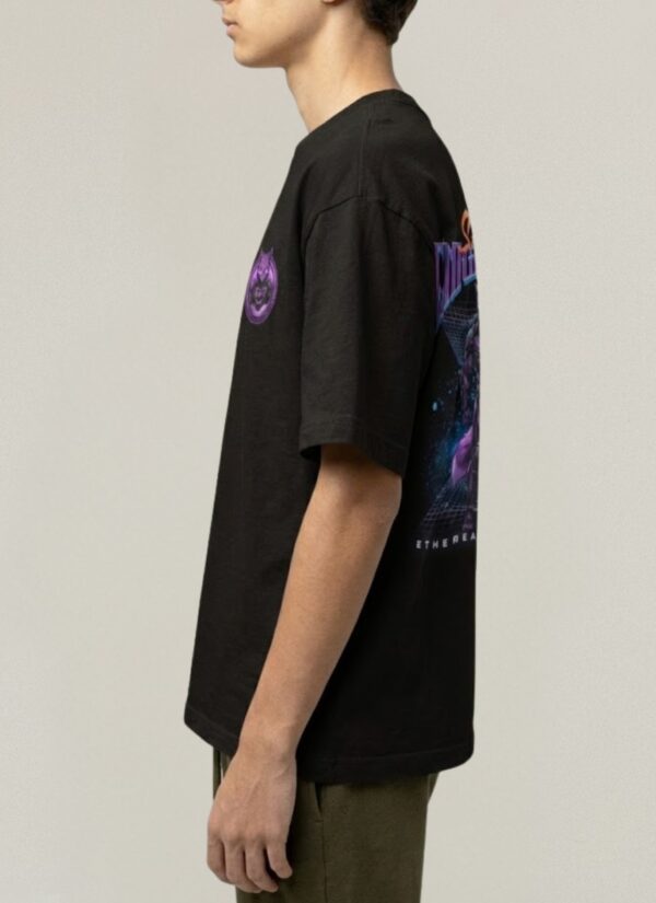6jW6wfo3_Y1UG2F8700_2026-01-30_4.jpg Spirit Enigmatic Oversized Black T-Shirt for Men | Futuristic Panther Graphic Back Print | Premium Streetwear Loopknit 240 GSM | By Giftspeaks