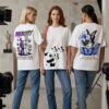 Pack of 3 Oversized Graphic Printed T-Shirt Combo for Women Premium Cotton Streetwear Tees