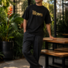 ChatGPT Image Aug 1, 2026, 03_54_57 PM The Boys Oversized Black T-Shirt | Minimal Street Style Loopknit Cotton Tee 240 GSM