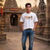 ChatGPT Image Aug 1, 2026, 11_14_20 AM Mahakal Divine Graphic Oversized White T-Shirt for Men & Women | Spiritual Lord Shiva Back Print | Premium 240 GSM Loopknit Cotton | Unisex Streetwear Devotional Design | Front Sanskrit Typography & Detailed Back Artwork