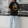 ChatGPT Image Aug 13, 2026, 02_33_43 PM Black Science Graphic Printed Women’s Oversized T-Shirt | “Science Is Magic” Artistic Back Print | Loopknit Fabric 240 GSM | Premium Streetwear Tee – GiftSpeaks