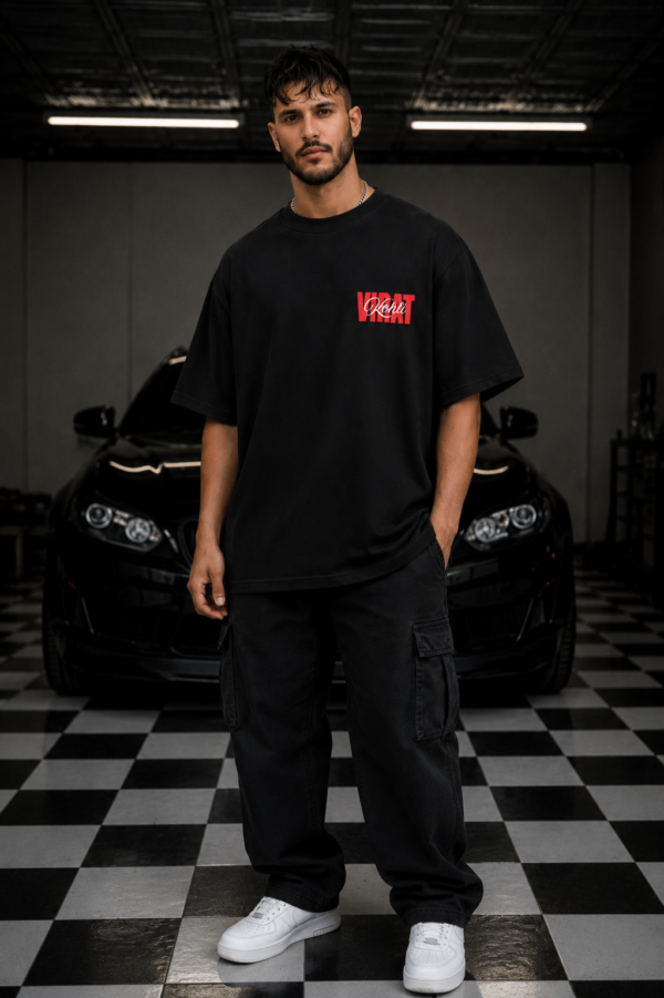 Men's Cricket Legend Graphic Oversized T-Shirt | Bold Victory Back Print | Premium Loopknit 240 GSM Cotton | Statement Streetwear Fit