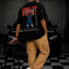 Men's Cricket Legend Graphic Oversized T-Shirt | Bold Victory Back Print | Premium Loopknit 240 GSM Cotton | Statement Streetwear Fit