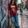 ChatGPT Image Jul 21, 2026, 04_03_00 PM Womens Oversized Queen Bee Graphic T-Shirt | Premium Loopknit 240 GSM | Stylish Casual Wear by giftspeaks