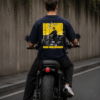 ChatGPT Image Jul 22, 2026, 03_18_51 PM Mens Oversized Navy Blue Biker Graphic T-Shirt | Urban Rider Back Print | Premium Loopknit Cotton 240 GSM | Streetwear Motorcycle Statement Tee