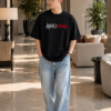 ChatGPT Image Jul 22, 2026, 12_21_10 PM Men Oversized Black T-Shirt with Angel & Demon Graphic Print | Premium Loopknit 240 GSM Cotton | Half Sleeve Round Neck Streetwear Tee | Trendy Back Print Casual Oversized Fit T-Shirt for Men