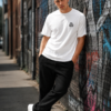 ChatGPT Image Jul 22, 2026, 12_35_20 PM Men Oversized White Norse Raven Symbol Graphic T-Shirt | Viking Compass Back Print | Premium Loopknit Cotton 240 GSM | Mythology Streetwear Tee
