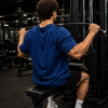 ChatGPT Image Jul 30, 2026, 02_27_54 PM Men’s Navy Blue Oversized Gym T-Shirt – “Gym Is Life” Muscle Back Design | 240 GSM Cotton | DTF Print