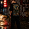 ChatGPT Image Jul 30, 2026, 12_14_33 PM Men's Oversized Street Strike Graphic Back Print T-Shirt | Urban Shadow Streetwear Design, Bold Back Graphic Casual Oversized T-Shirt for Men