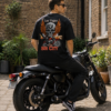 ChatGPT Image Jul 31, 2026, 03_11_20 PM Mens Oversized Black Skull Biker Graphic T-Shirt | Las Vegas Sin City Back Print | Premium Loopknit Cotton 240 GSM | Bold Streetwear Statement Tee