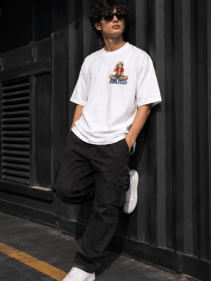 ChatGPT Image Jul 31, 2026, 10_35_05 AM Mens Anime Pirate Crew Graphic Oversized T-Shirt Back Print Statement Design | Premium Loopknit 240 GSM Cotton | Relaxed Streetwear Fit