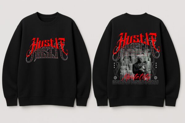 H_RElTyr_9FBKBRD1R6_2026-01-30_7.jpg Hustle Mentality Graphic Black Sweatshirt for Men | Money Power Streetwear Back Print | Premium Fleece 300 GSM | By Giftspeaks
