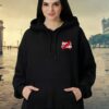 I_S0gvWp_S8FVJ7CRXN_2026-01-30_3.jpg No Risk No Story Hoodie for Women | Black Streetwear Hoodie | Fleece 300 GSM Premium Drop Shoulder Hoodie