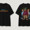 Men's Black Oversized Graphic T-Shirt with Gen-Z Cockroach Front & Back Print | CJP Inspired Urban Streetwear Baggy Fit Tee for Men | Aesthetic Drop Shoulder Half Sleeve Round Neck Oversized T-Shirt | Premium Loopknit 240 GSM Heavy Fabric