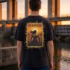 Men's Oversized Black Graphic T-Shirt | Karna Mahabharata Back Print | Loopknit 240 GSM Streetwear Tee