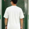 Reality Is Not Real Oversized White T-Shirt | 240 GSM Loopknit Cotton DTF Print Casual Streetwear Tee
