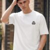 N1R2P80z_6XWXPU4GXC_2026-02-20_2.jpg Men Oversized White Norse Raven Symbol Graphic T-Shirt | Viking Compass Back Print | Premium Loopknit Cotton 240 GSM | Mythology Streetwear Tee