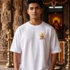 OVVzocDE_Z1GRU3RP76_2026-04-25_2.jpg Unisex Oversized Dancing Hanuman Graphic T-Shirt | Energetic Devotion Design, White Cotton Tee