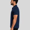 Men's Navy Blue Activewear Polo T-Shirt | Polo Knit 180 GSM | Regular Fit Gym T-Shirt for Men | Running, Workout, Yoga, Sports, Training, Walking & Casual Wear Polo Tee
