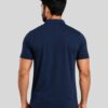 Men's Navy Blue Activewear Polo T-Shirt | Polo Knit 180 GSM | Regular Fit Gym T-Shirt for Men | Running, Workout, Yoga, Sports, Training, Walking & Casual Wear Polo Tee