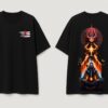 Mahakal Oversized T-Shirt for Men | Lord Shiva Trishul Back Print Black Tee | Loopknit 240 GSM Premium Cotton