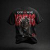 WMFOB_God_of_War_1772778740235_48rbm498pcud6w4.jpg Men's Oversized Black Graphic Printed T-Shirt | Warrior Gaming Back Print | Half Sleeve Round Neck | Premium Cotton Casual Streetwear