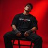 WMFOB_God_of_War_1772778952025_k381pcrjxi1fuef.jpg Men's Oversized Black Graphic Printed T-Shirt | Warrior Gaming Back Print | Half Sleeve Round Neck | Premium Cotton Casual Streetwear